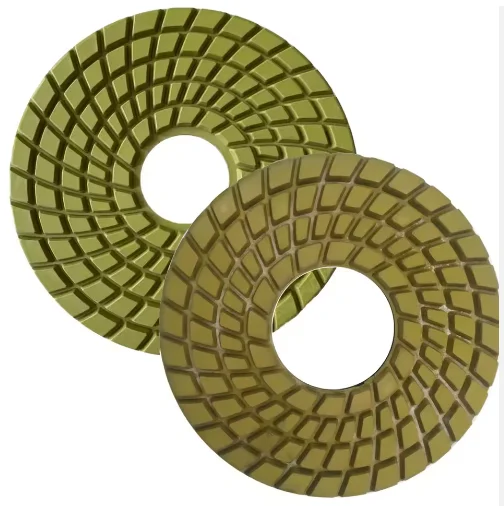 10 Inch Diameter 250 Mm Diamond Polishing Pads For Marble Granite Quartz And Concrete Floor