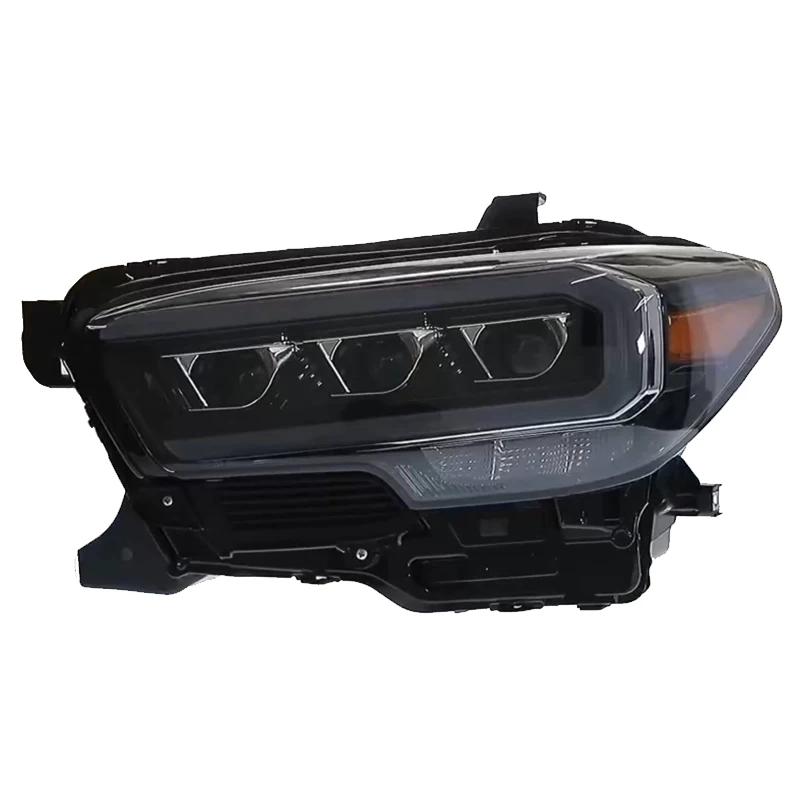 New Production refit 3 lens Led lamps headlights For Toyota Tacoma 2015-2021 headlights Assembly.