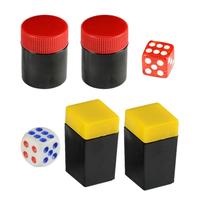 Trick Dice Magic Game Dice Classic Dot Number Change Dice Trick Mentalism Dice Magic Stage Illusion Props Toy Gimmick