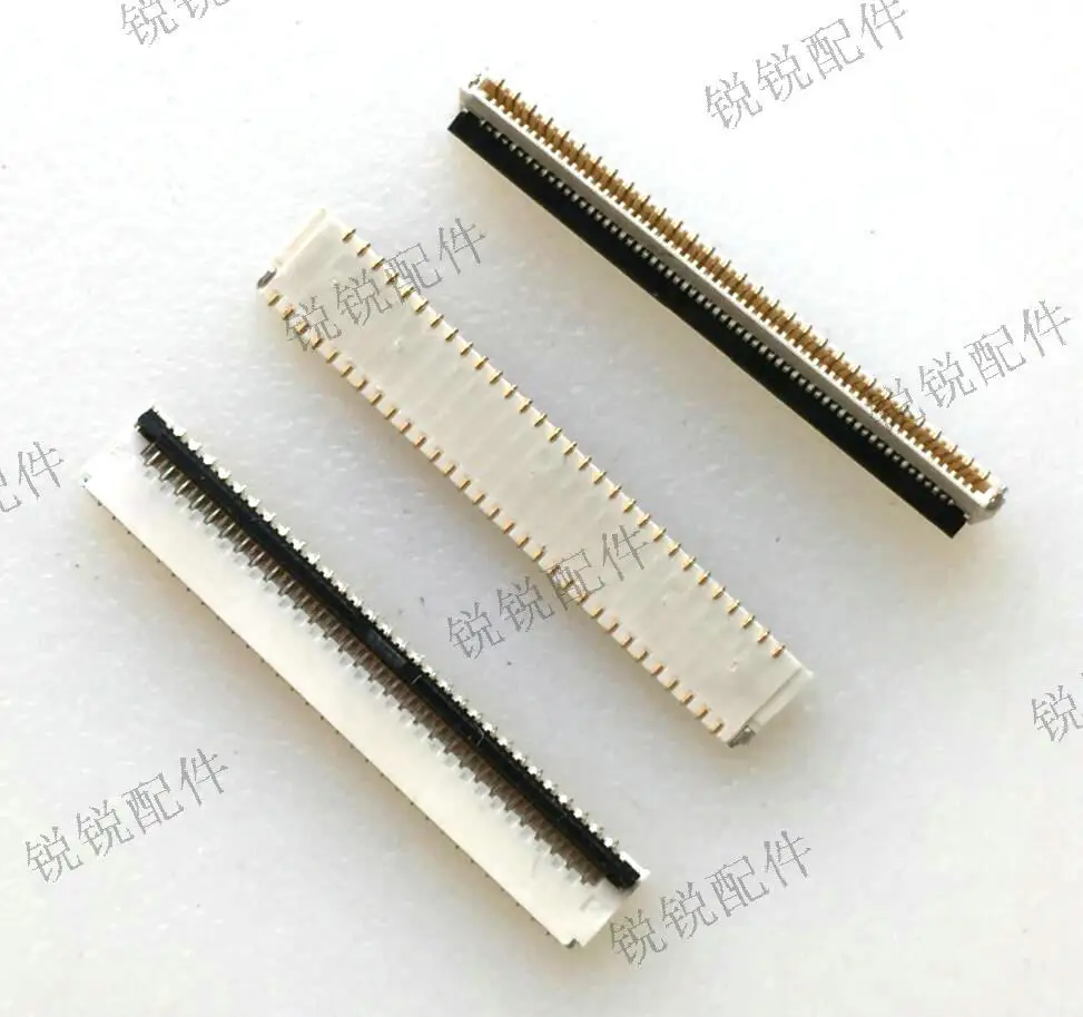 Fro FPC/FFC Receptacle 61P Rear Flip, Pitch 0.3MM Double Contact, Rear Lock Connector H0.9mm
