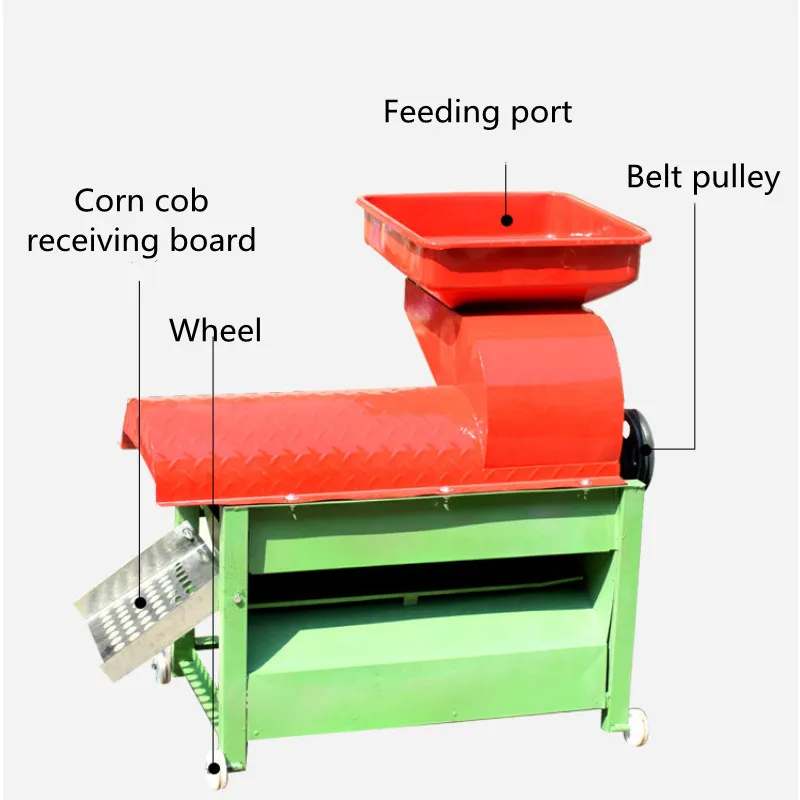 Agricultural Equipment Big Capacity Corn Threshing Machine Corn Seed Removing Machine