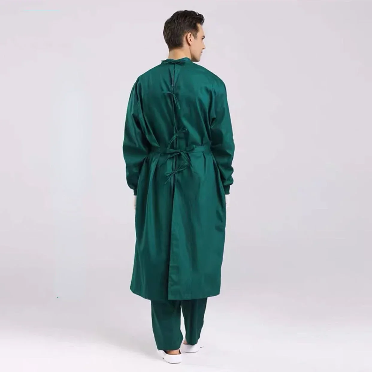 Room Unisex Surgical Gowns All-inclusive Isolation Surgical Gowns Hand Washers Cotton Brush Hand Suit Half-pack Operat