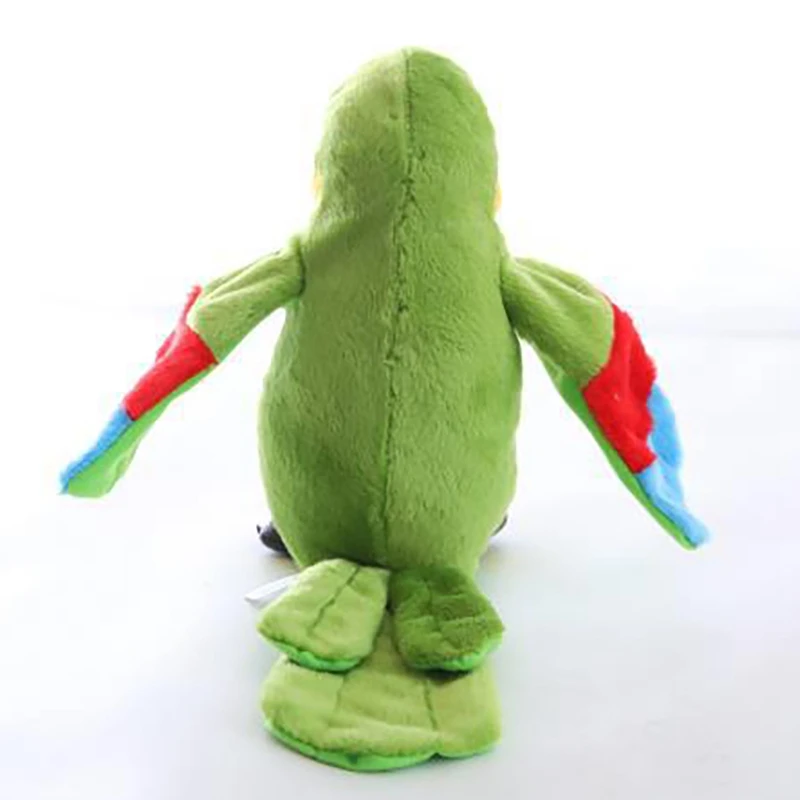 Talking Parrot Repeats What You Say Plush Animal Toy Electronic Parrot Toy Plush Toy Parrot Toys Best Gifts For Kids