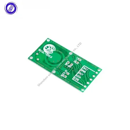 Módulo de sensor de radar de microondas RCWL-0516, interruptor de inducción de cuerpo humano, sensor inteligente