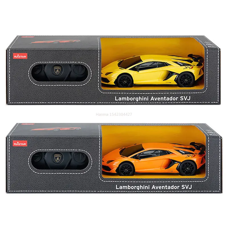 NEW Lamborghini Aventador SVJ RC Car 1:24 Scale Remote Control Toy Radio Controlled Car Model Auto Machine Gift for Kids Adults