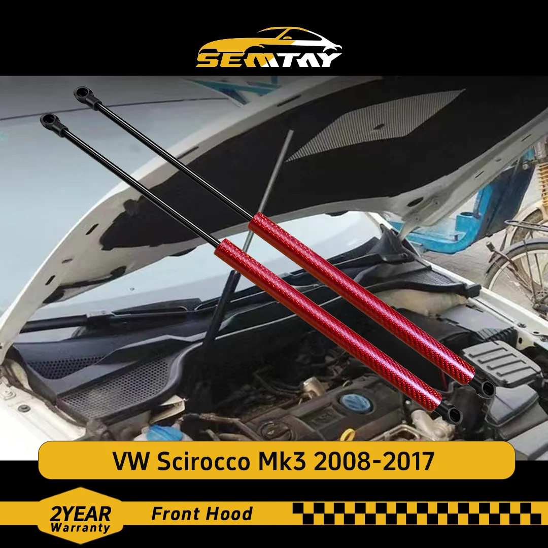 

SEMTAY Hood Struts for VW Scirocco Mk3 2008-2017 Bonnet Lift Support Spring Shocks Damper Auto Part Vehicle Auto Part Vehicle