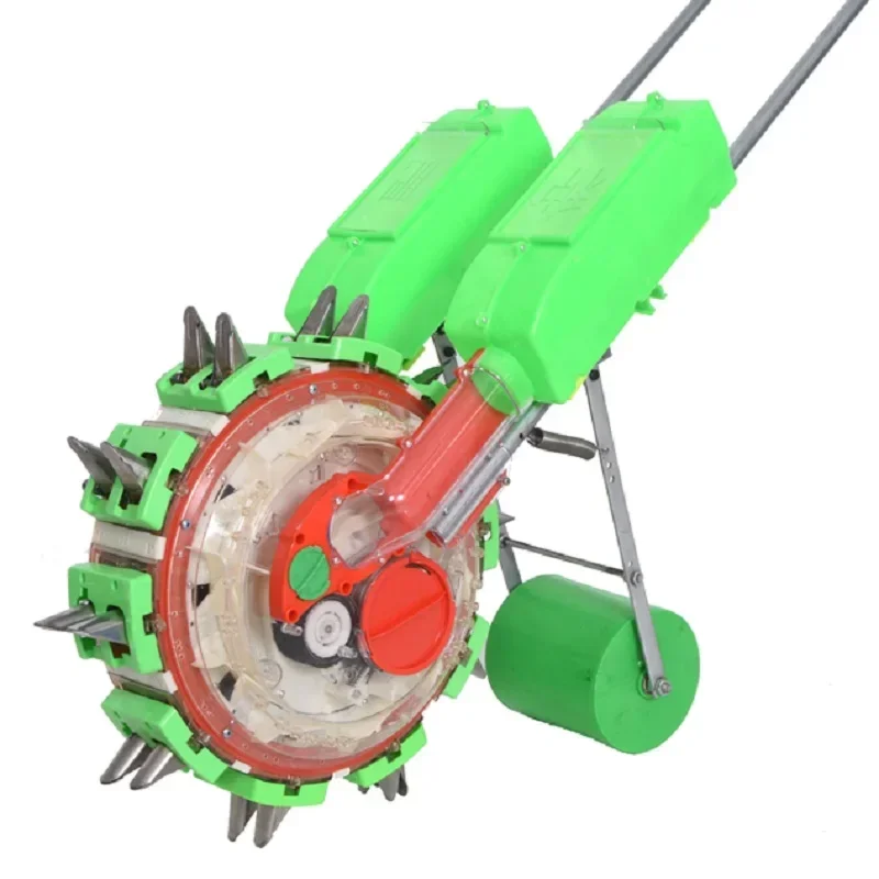 

220v Electric 220v Electric Hand-pushed Roller Corn Peanut Rhubarb Carob Seeder Precision Sower On Demand Multi-function Plantin