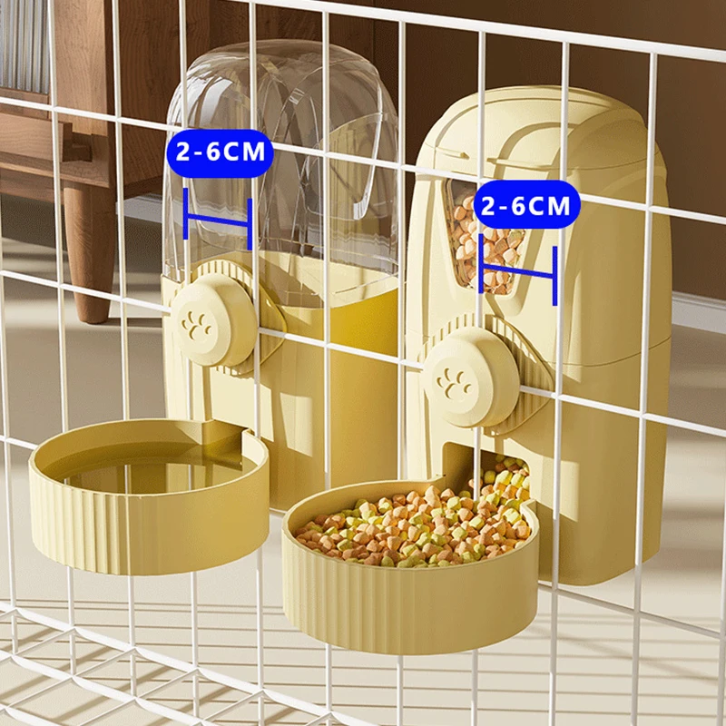 Suspension Automatic Feeder Large Capacity Feeding and Water Fountain for Cats Food Dispenser Pet Supplies Watering Troughs Cat