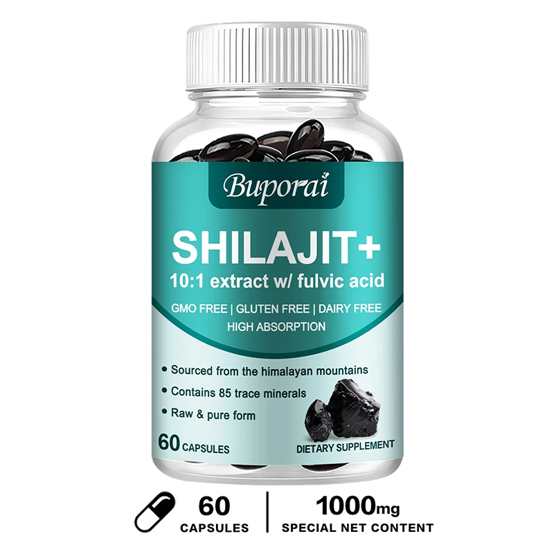 Shilajit - Brain, Focus, Memory and Immune Health, Reduce Fatigue and Improve Endurance