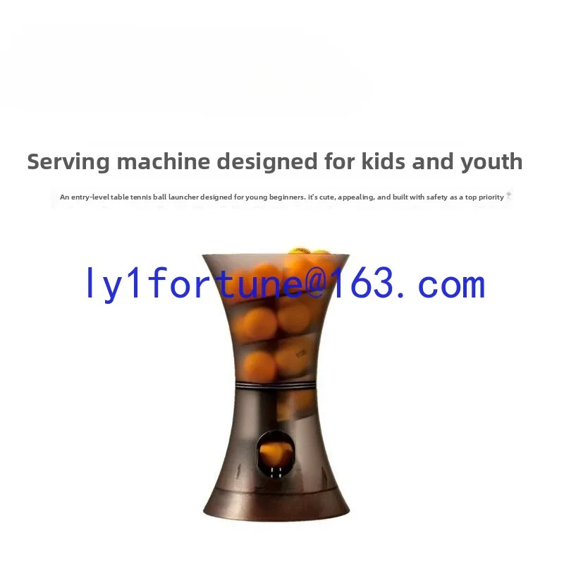 Simple portable automatic table tennis serve machine household children's sparring training serve device