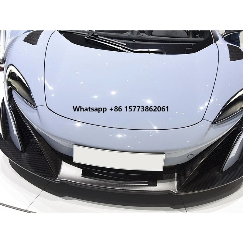 675LT Style Dry Partial Carbon Fiber Car Exterior Parts Front Bumper for McLaren MP4-12C 625C 650S 2014-2017 Carbon Bumper