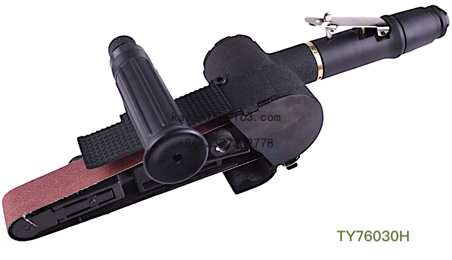 TY76030H Pneumatic Belt Sander 30*530mm with Auxiliary Handle Professional Finishing Tools Sanding Machine