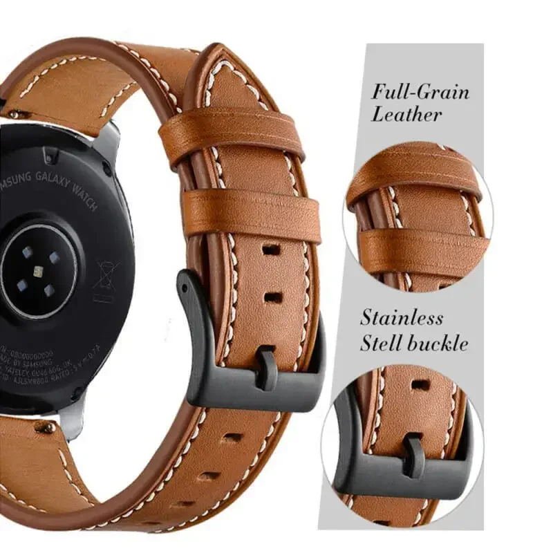 Для Huawei Watch 5 4 3 Pro ремешок для часов из нержавеющей стали 20 мм 22 мм кожаный ремешок для Huawei GT 4 3 2 46 мм 42 мм/GT3 Pro/GT3 SE/GT2E