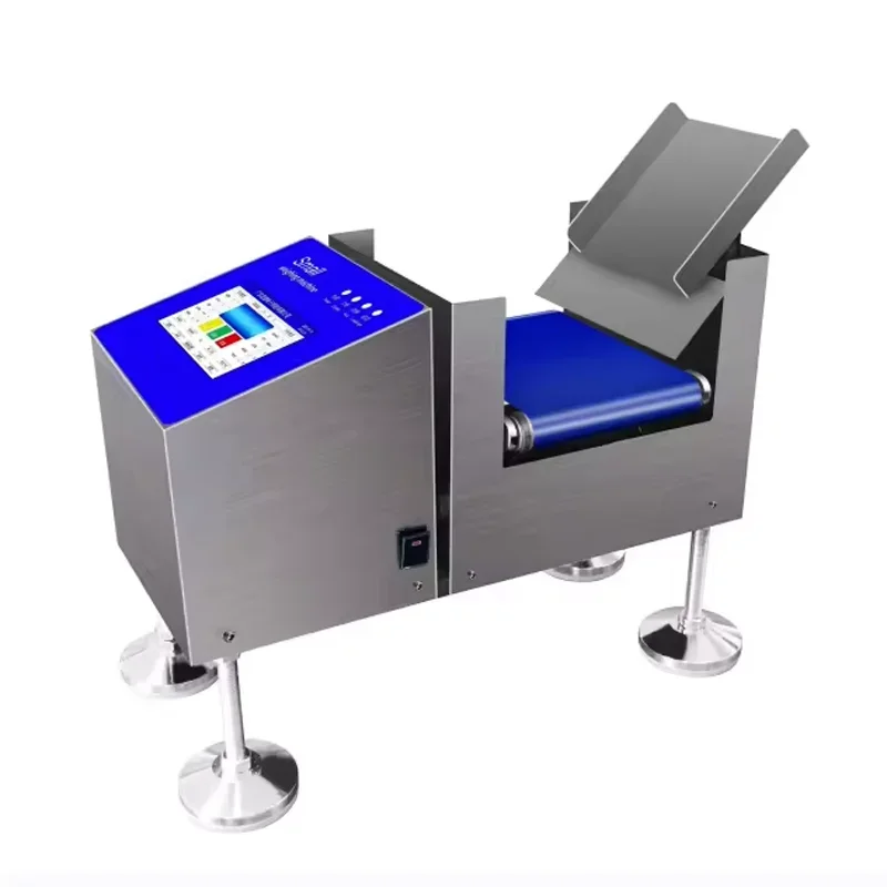 0.1g sensitivity small check weigher Automatic sorting for small food snack tea candy industry