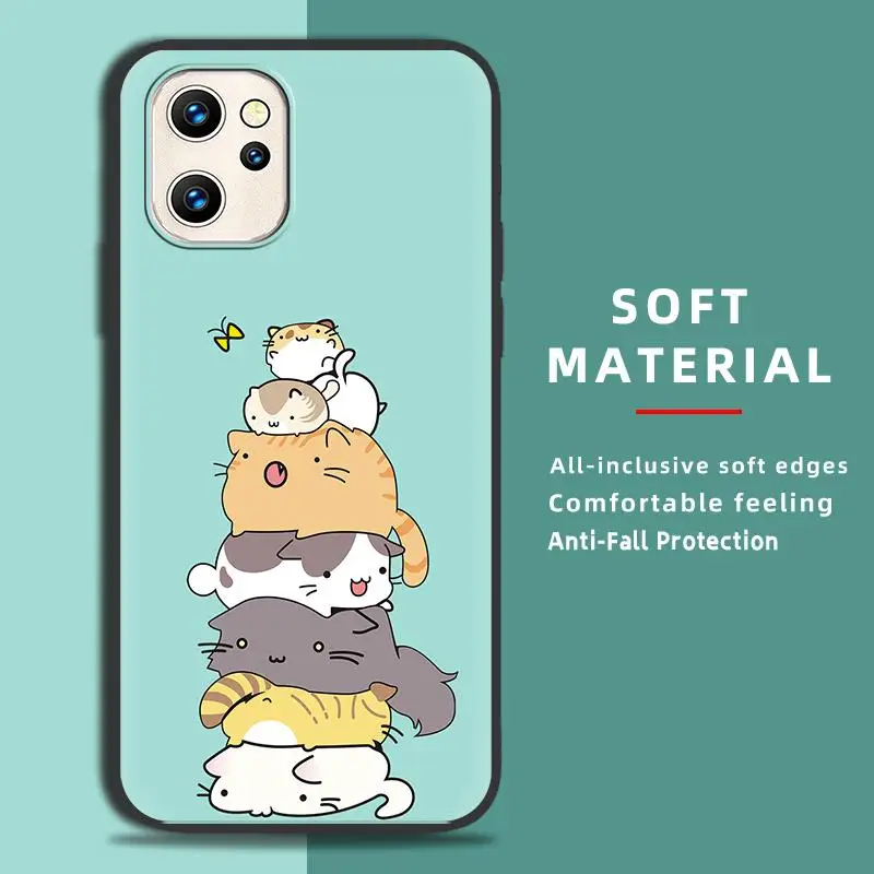 Cover protective Phone Case For UMIDIGI Power7 Max Fashion Design Silicone Shockproof TPU Dirt-resistant Soft case Cute