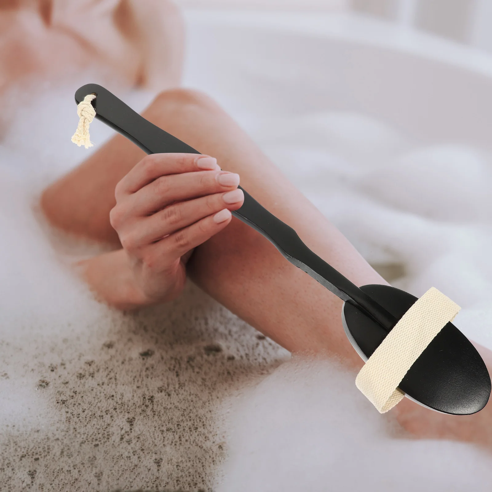 

Back Scrubber Brush Long Handle For Shower Bath Body Exfoliating Clean Tool Elderly Friendly Durable Bathroom Accessory