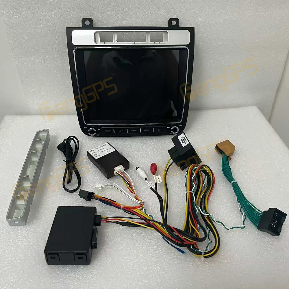 8.4 بوصة أندرويد 14 CarPlay راديو السيارة لفولكس واجن طوارق 2011-2019 شاشة تعمل باللمس مشغل وسائط متعددة نظام تحديد المواقع والملاحة رئيس وحدة #5