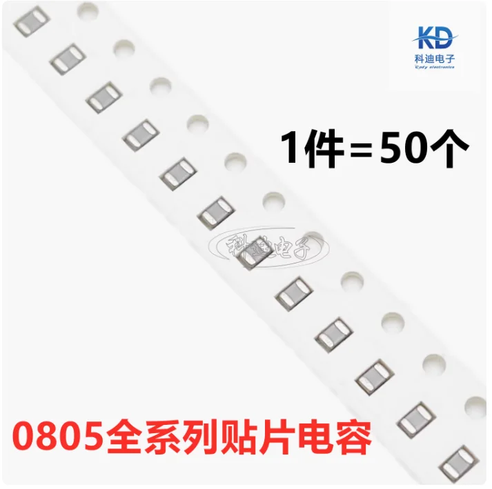 50Pcs 0805 100PF 10…