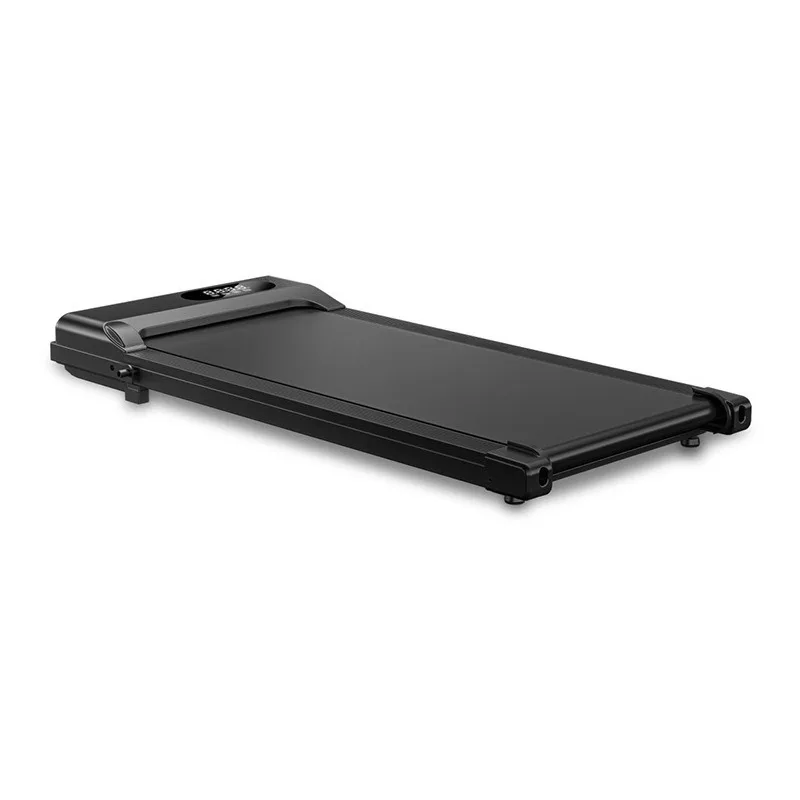Home-use All-Black Indoor Mini Folding Treadmill: Compact and Slim / Wireless Smart Speed Control / Built-in Bluetooth Speaker