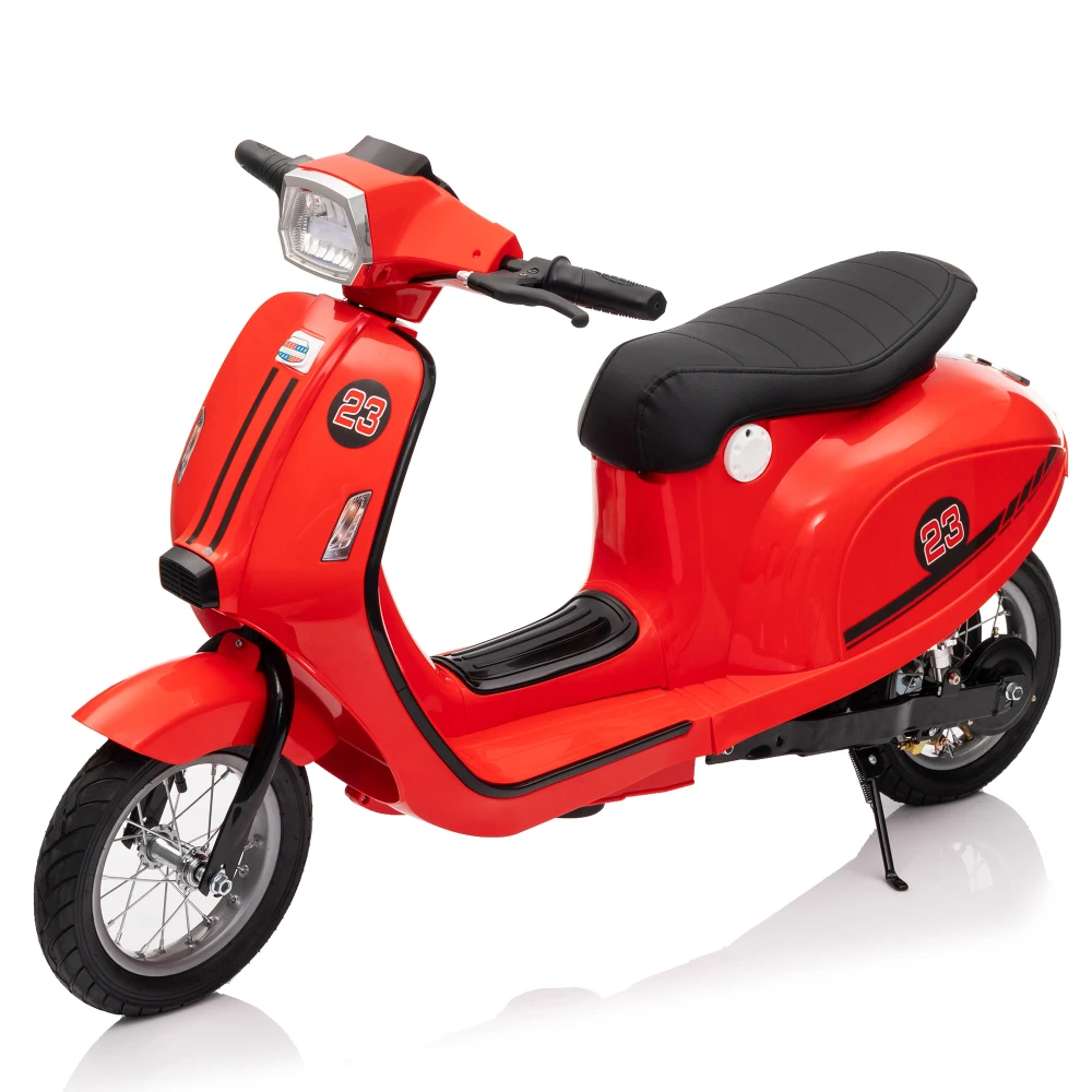 Motocicleta eléctrica de 2 ruedas para niños de 8 años + 250W, coche de juguete eléctrico para moto de cross, tiempo de conducción de hasta 60 minutos
