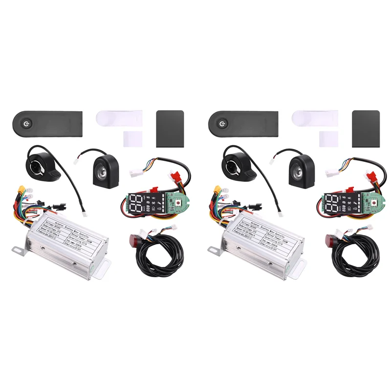 

AB61-2X 36 В 350 Вт бесщеточный контроллер + Bluetooth метр + свет + ускоритель + комплект чехлов для электрического скутера Xiaomi M365/M365 Pro