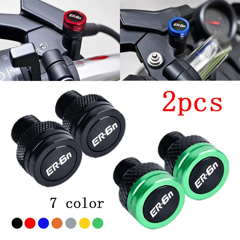 

For Kawasaki ER6N ER-6N ER 6 N 2006-2016 Accessories Motorcycle M10*1.25 CNC Rearview Side Mirror Hole Cap Plug