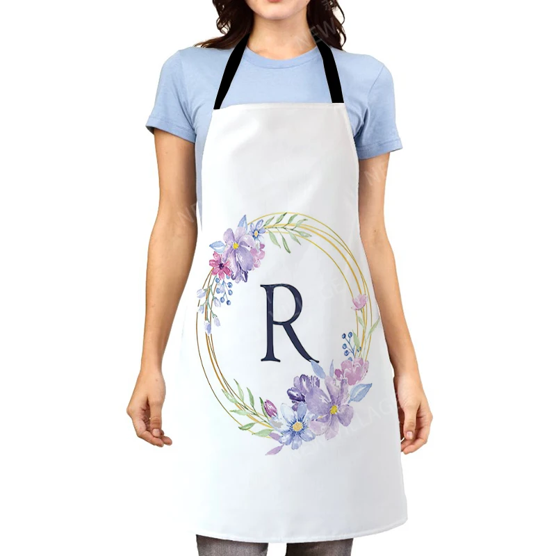 Aesthetic Women kitchen apron kids original Children Waterproof girl fashionable custom letter man waiter work apron oil proof