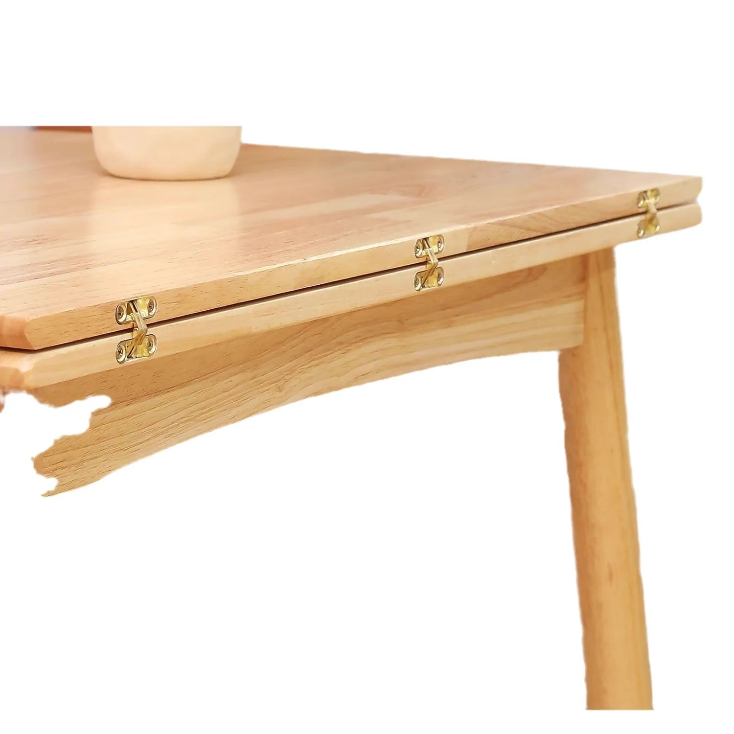 โต๊ะอาหารไม้จริงพับได้ โต๊ะอาหารขนาดเล็กสำหรับใช้ในบ้าน โต๊ะอาหารแบบยืดหดได้พร้อมเก้าอี้สำหรับร้านอาหาร