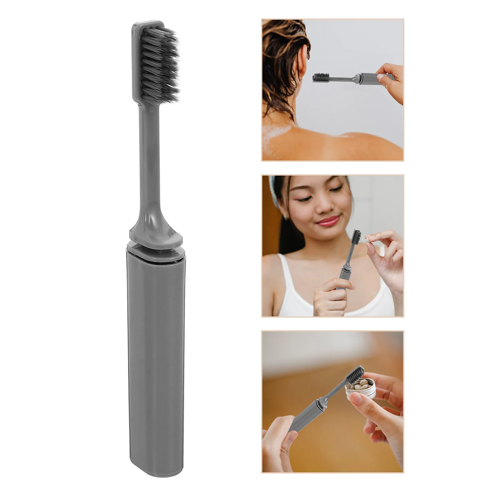 

10Pcs Foldable Toothbrush Travel Set -Saving Lightweight Design for on The Go Hygiene Outdoor Hotel Use Portable