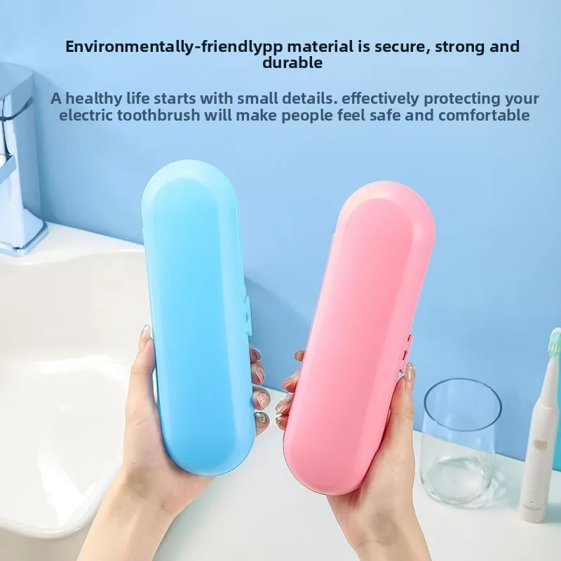 1PC Electric Toothbrush Universal Travel Storage Box Toothbrush Portable Box PP Material Storage Box Student Toothbrush Storage
