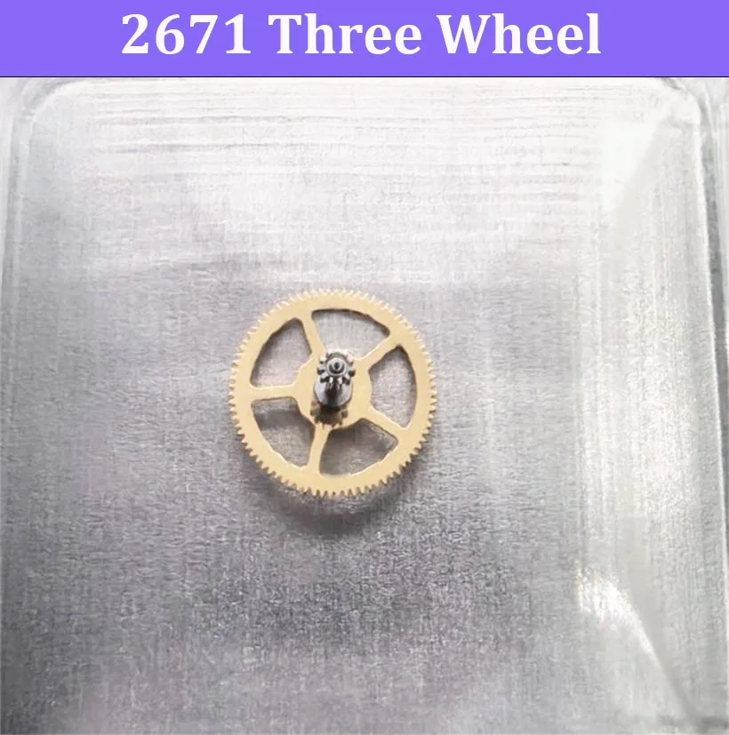 

Movement Accessories Suitable For ETA2671 Movement Accessories 2671 Movement Three Wheel Mechanical watch Accessories