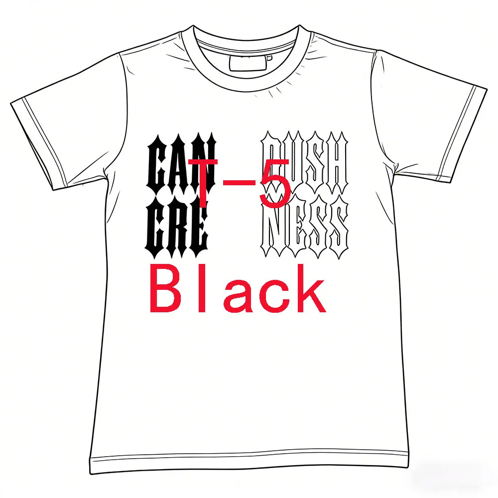 

Черная футболка с рисунком T-5 Urban Edge: уличная одежда в стиле хип-хоп со спортивным комфортом | Euro Casual Vibes Unisex Fit