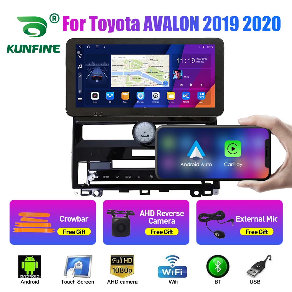 

10.33 Inch Car Radio For Toyota AVALON 2019 2020 2Din Android Octa Core Car Stereo DVD GPS Navigation Player QLED Screen Carplay