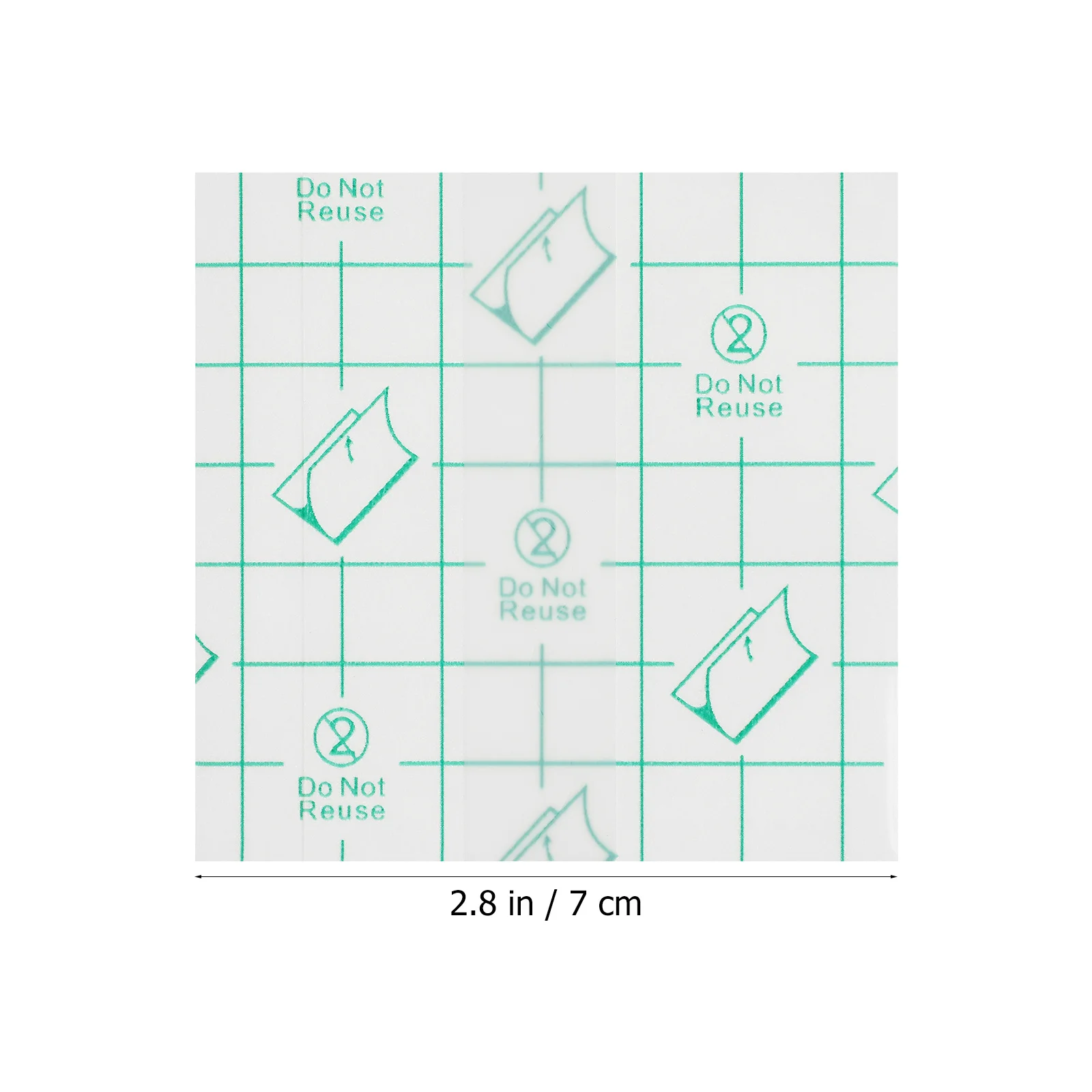 100Pcs Adhesive Makeup Palettes Stickers Disposable Mixing Tools for Foundation Color Customization Daily Use