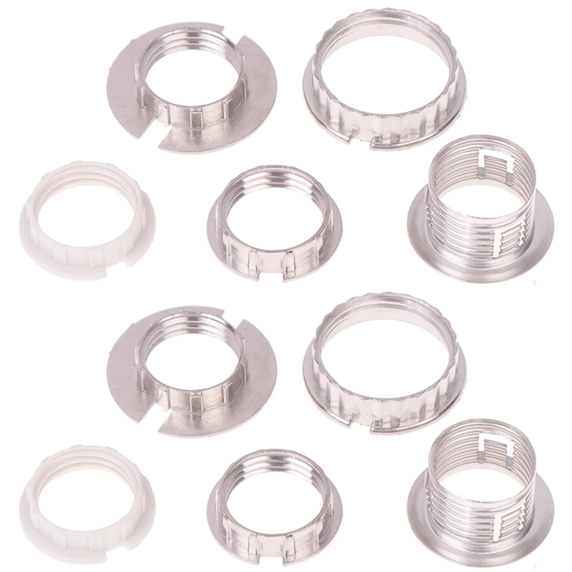 

10Pcs G9 Lamp Holder Ring M20 Lamp Shade Bracket Adapter Ring Metal Lamp Shade Ring G9 Lamp Shade Reduction Ring Lighting