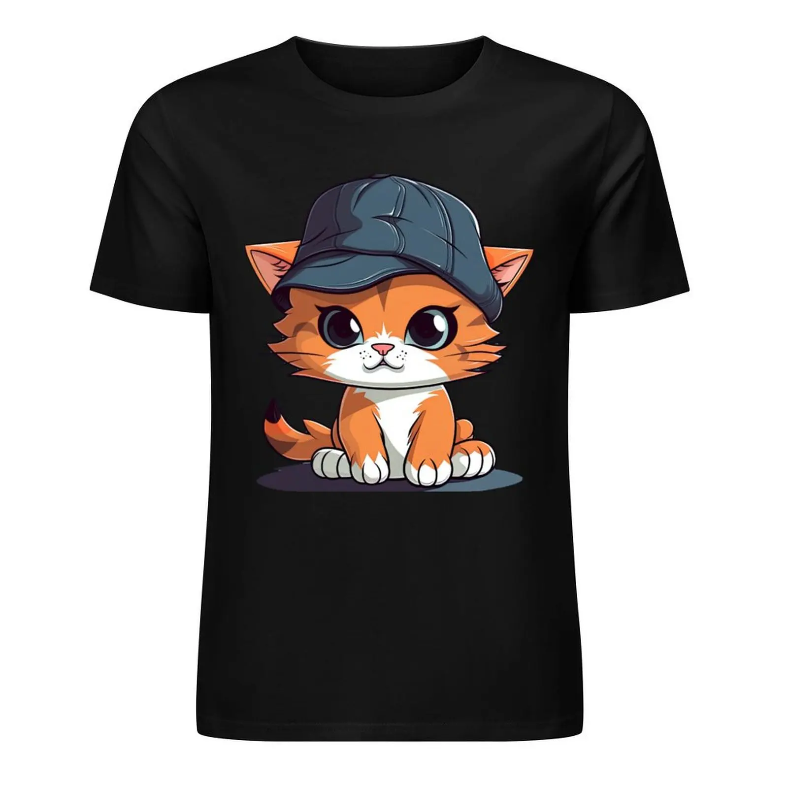 

Cute Cat T-Shirt sports fans tees mens graphic t-shirts big and tall