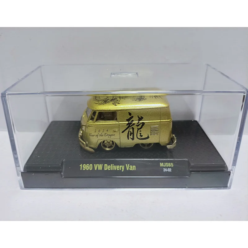 1:64 Scale M2 Machines Conversion VWT1 Delivery Van 1960 Mini Simulation Alloy Car Model Toy Souvenir Collection Gifts