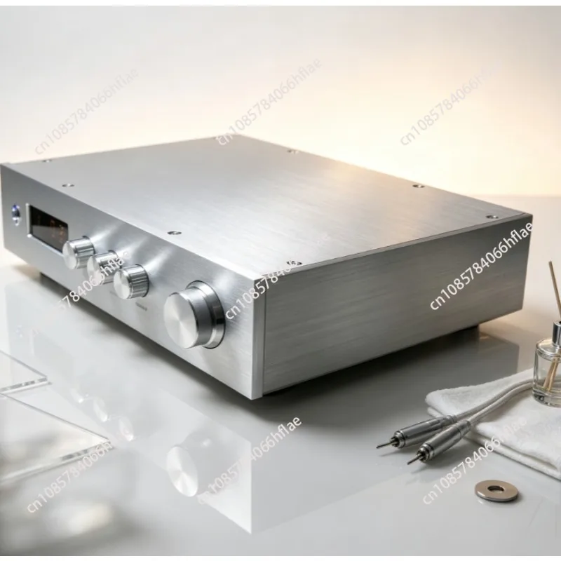 4 Vacuum Tube Preamp with JFET Circuit, Tube Sound Preamplifier High Resolution Great Sound Performance