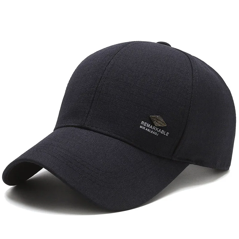 

Baseball Cap Men's Fashion High-quality Hat Four Seasons Casual Warm Sun Hats Men and Women All-match Solid Color Sports Caps