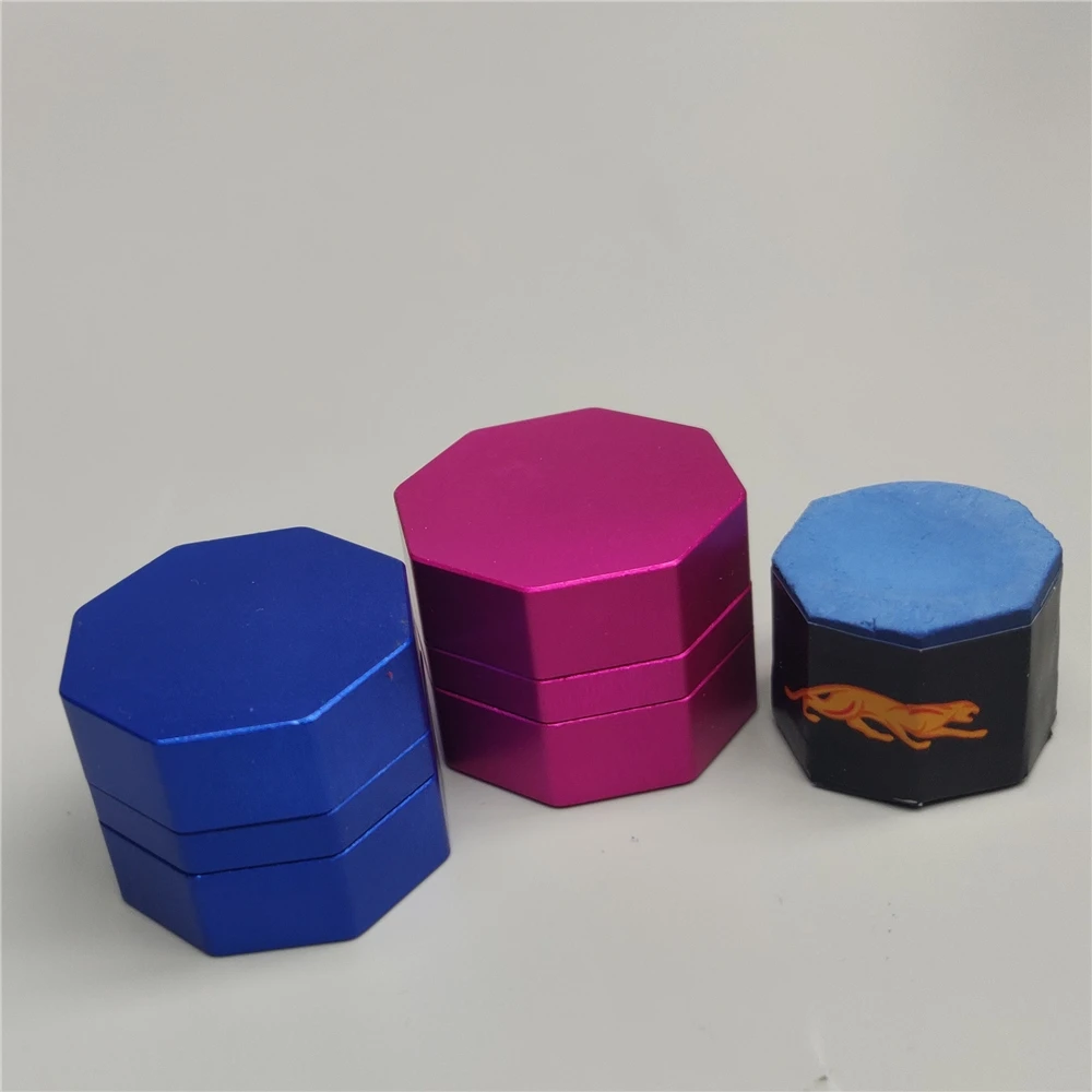 Billiard Octagon Chalk Storage Box Carom Pool Cue 1 Predator Octagon Metal Chalk Storage Holder Snooker & Billiard Accessories