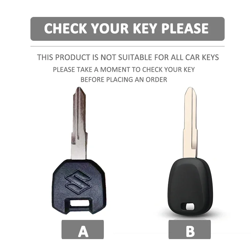 Silicone Car Key Case Motor Cover Shell for Suzuki Swift Liana Vitara GSX250R DL250 Gixxer 155 Motorcycle Keychain Accessories