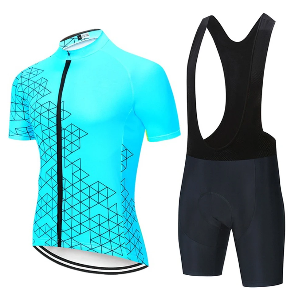 Cycling Jersey Set Men\'s Cycling Set 2024 Summer Outdoor Sport Bicycle Wear Clothing Breathable Bike Clothes MTB Cycling