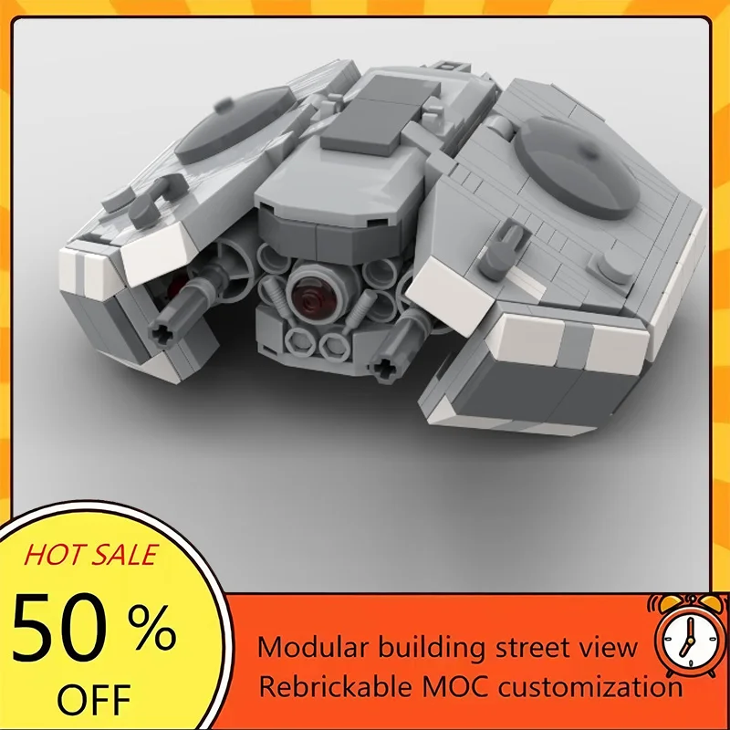

348PCS Popular Space War Movie Model MOC Building Bricks Fighter Drone Modular Technology Gifts Holiday Assemble Children Toy