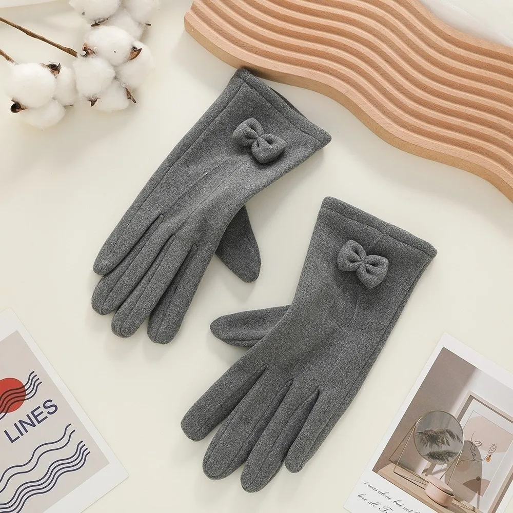 New Winter Gloves Warm Windproof Driving Mittens Touchable Screen Coldproof Touch Screen Gloves Girls