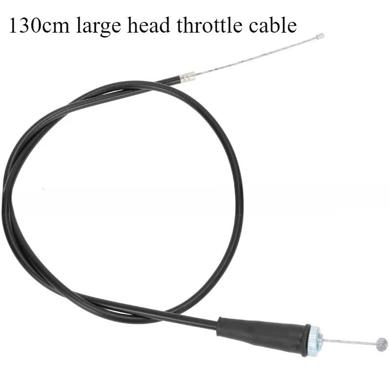 1300mm large head throttle cable pull cable for ATV beach bike off-road motorcycle accessories 50 inch stroke