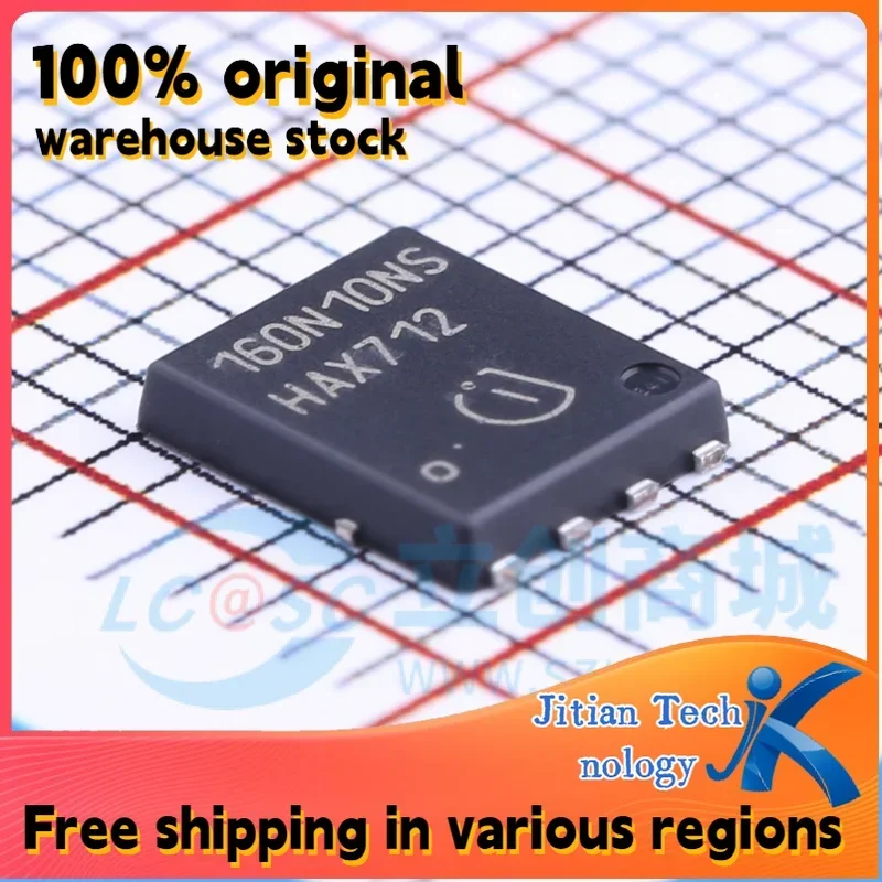 10PCS BSC160N10NS3G logo 160N10NS TDSON-8 100% original inventory High-Quality Electronic Component