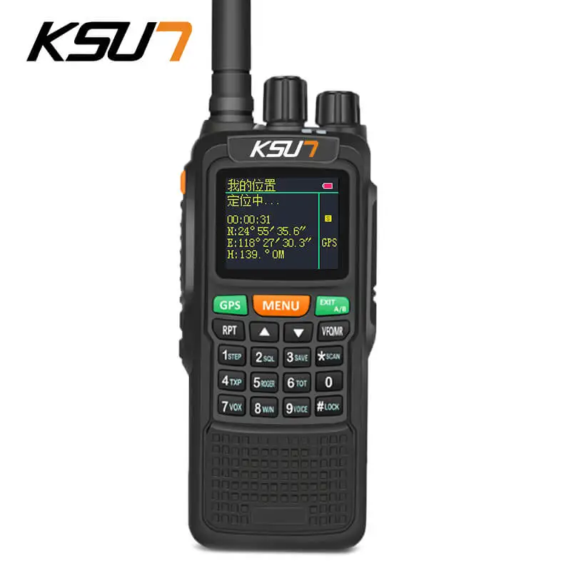 10W GPS Repeater Walkie Talkie Long Range Two Way Radio with FM Radio Heavy Duty Handheld Transceiver for Hiking Hunting