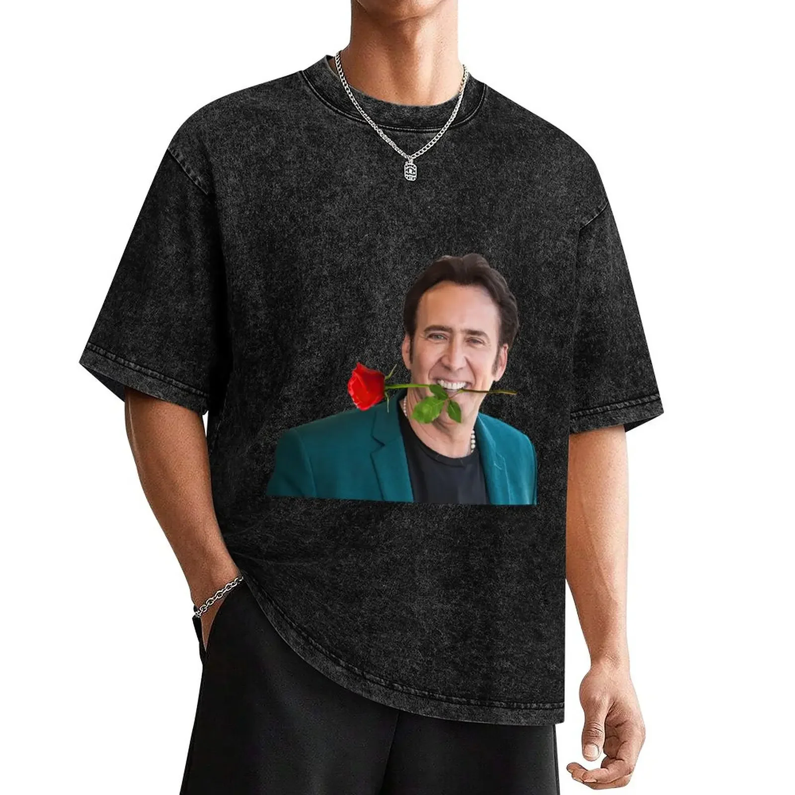 Nicolas Cage Ties The Knot For Fifth Time T-Shirt vintage t shirts anime stuff oversized t shirts for men