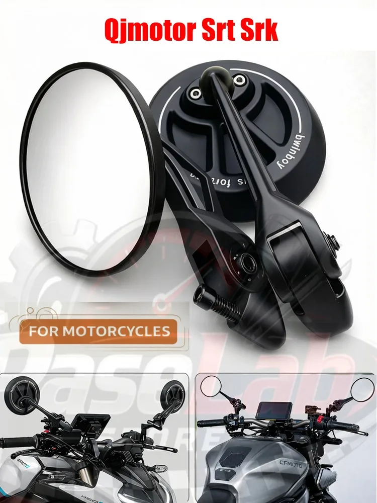 Für Qjmotor Srt Srk Srv 250 300 550 650 800 S Qj 500S 300S Motorrad-Seitenspiegel Stealth Winglets Rückspiegel-Sets