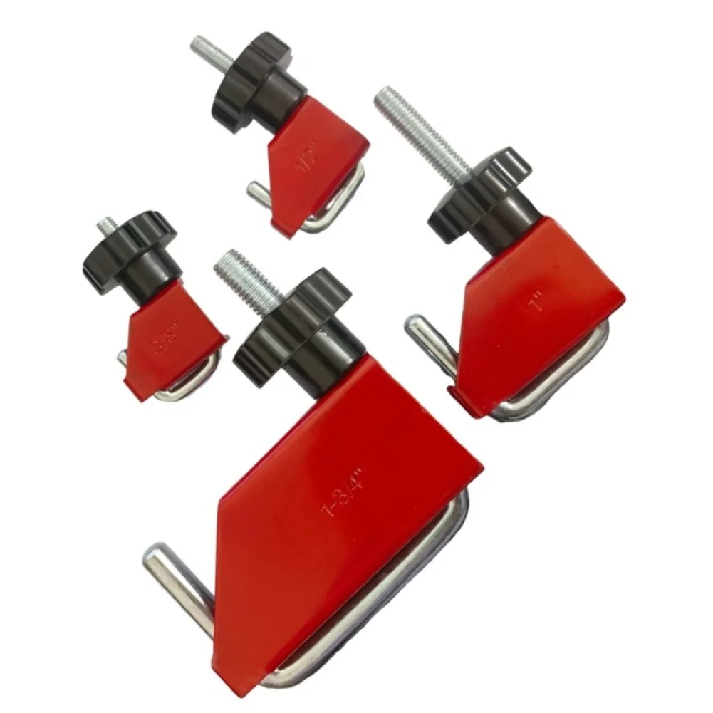 Hose Clamp Pliers Set 4 pcs for Efficient Tubing Work Compatible with 3/8 in 1/2 in 1 in 1 3/4 in Oil Pipe Clamps